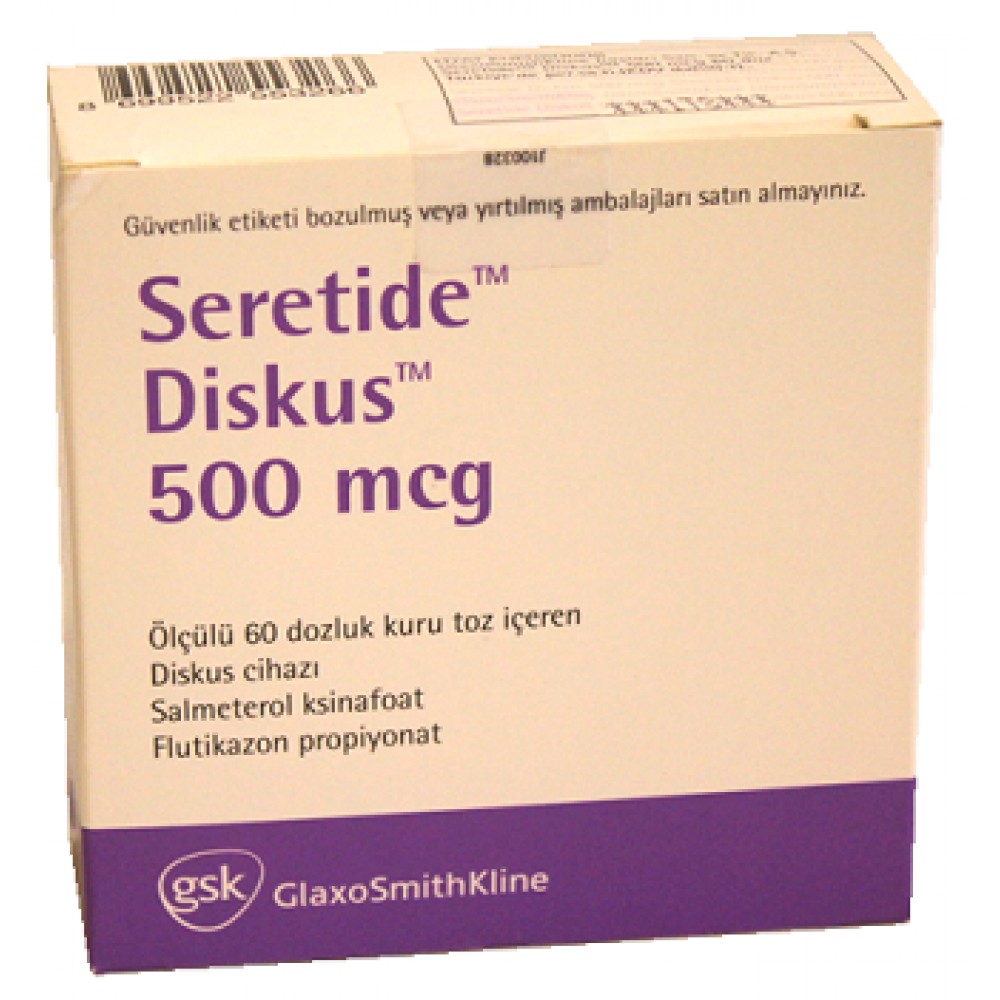 Seretide (Advair) 500mcg discus 60 doses - Serenity Bracalet