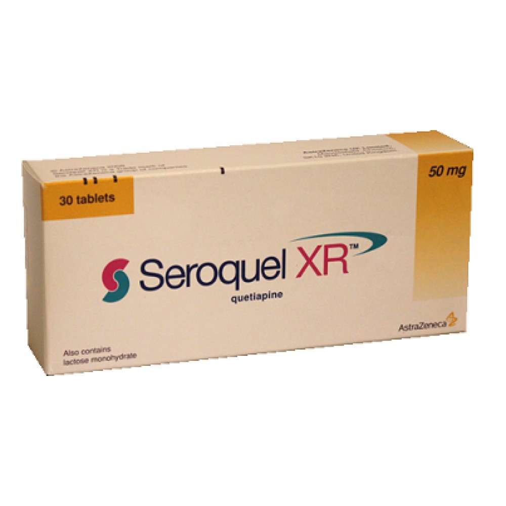 Seroquel XR 50 mg 30 tabs - Serona Bracalet